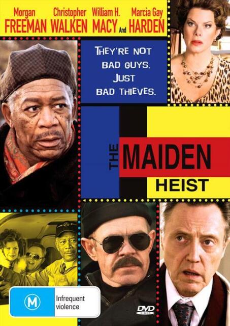 The Maiden Heist - DVD - Morgan Freeman, William H - Region 4 - NEW + SEALED