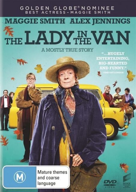 The Lady In The Van (DVD, 2016) Maggie Smith, Alex Jennings - NEW+SEALED 