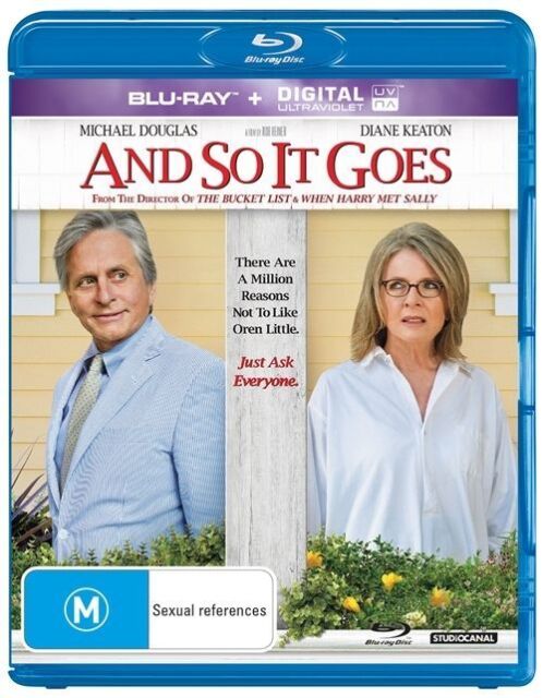 And So It Goes - (Blu Ray+Digital UV)  -  Region B - RARE - NEW+SEALED