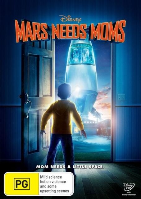 Mars Need Moms (DVD,2011) Region 4 - NEW+SEALED 