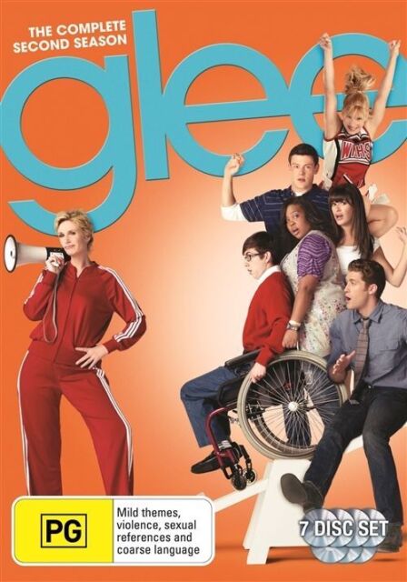 Glee : Season 2 (DVD,7 Disc Set) NEW+SEALED 