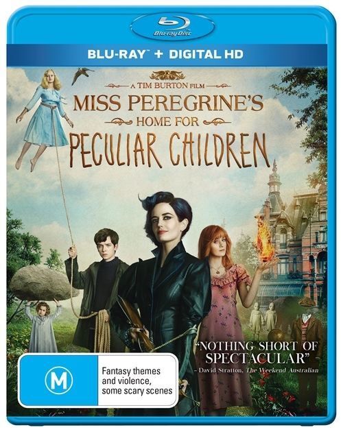 Miss Peregrines Home For Peculiar Children (Blu-ray, 2017) Region B - NEW+SEALED