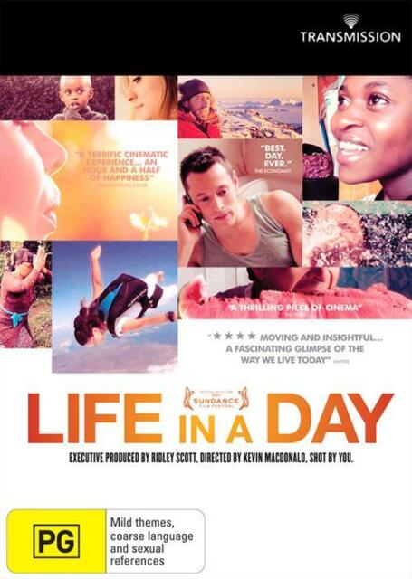 Life In A Day (DVD,2012)  Australian Region 4 - NEW+SEALED 