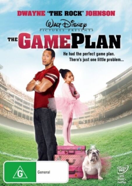 The Game Plan DVD (PAL, 2008) BRAND NEW+ SEALED 