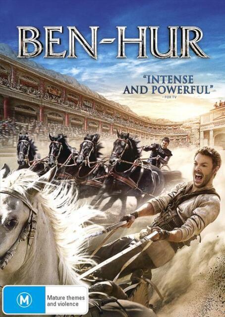 Ben-Hur (Morgan Freeman) (DVD,2016) Region 4 - NEW+SEALED