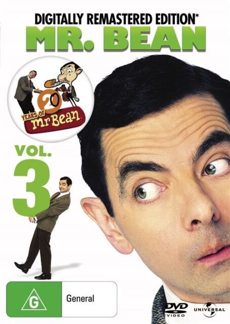 Mr. Bean - Vol 3 | Digitally Remastered Edition (DVD,2010) NEW+SEALED 