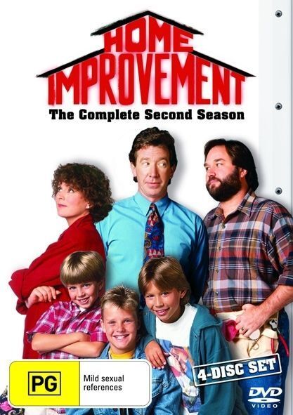 Home Improvement: Season 2 (4 Discs Set,DVD) - Region 4 Aust - NEW+SEALED 