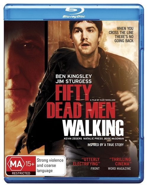 Fifty Dead Men Walking (Blu-ray, 2010) Ben Kingsley - NEW+SEALED 