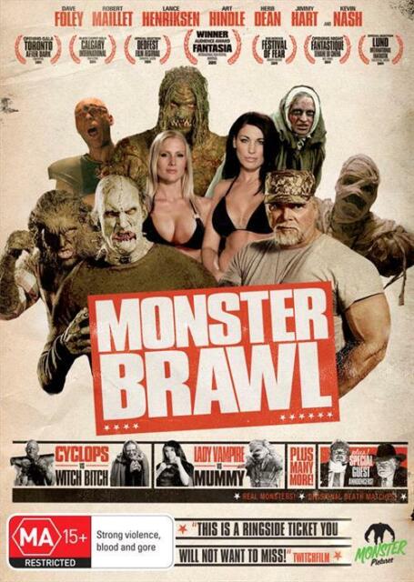 Monster Brawl (DVD, 2014) - Region 4 - NEW+SEALED