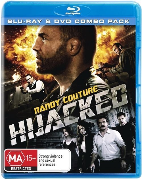 HIJACKED (BLU RAY + DVD) RANDY COUTURE, VINNIE JONES - NEW+SEALED