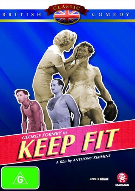 George Formby in Keep Fit DVD (PAL, 2005) RARE - NEW+SEALED