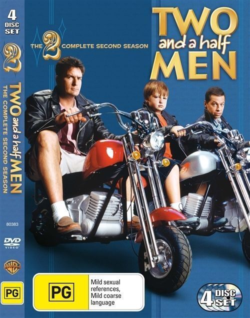 Two And A Half Men : Season 2 (DVD,2011) NEW+SEALED 