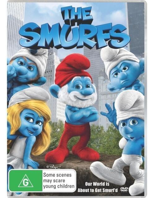 The Smurfs (DVD,2012) Region 4 - NEW+SEALED 