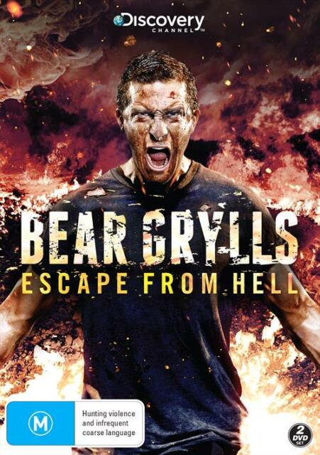 Bear Grylls: Escape from Hell (Discovery Channel) Region 4 - DVD - NEW+SEALED