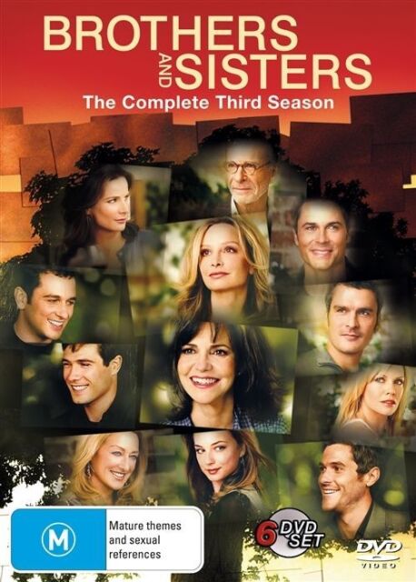 Brothers & Sisters SEASON 3 : ( DVD,2012)  - NEW+SEALED 