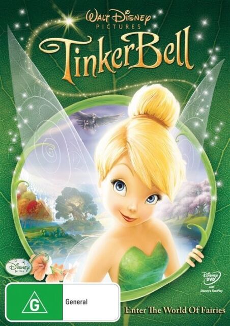 Disney TinkerBell (DVD) Region 4 - NEW+SEALED 