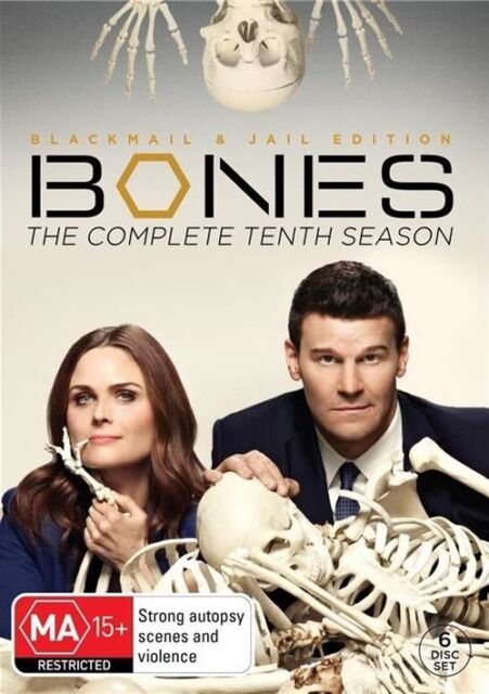 Bones : Season 10 (DVD, 2015, 6-Disc Set) Region 4 - NEW+SEALED 