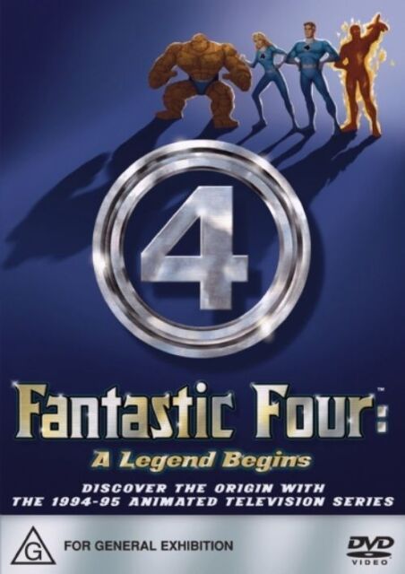 Fantastic Four A Legend Begins (DVD Region 4) NEW+SEALED 