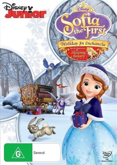 Sofia the First: Holiday in Enchancia  - DVD - NEW Region 4 - NEW+SEALED 