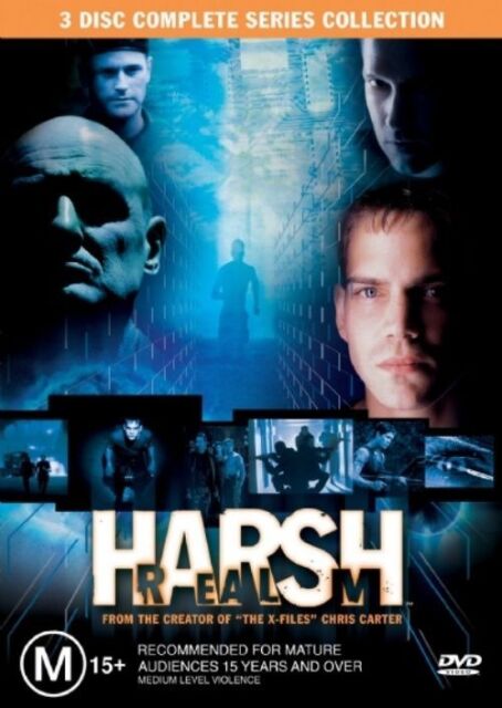 Harsh Realm Season complete series (DVD, 3 Disc Set) Region 4 - NEW+SEALED