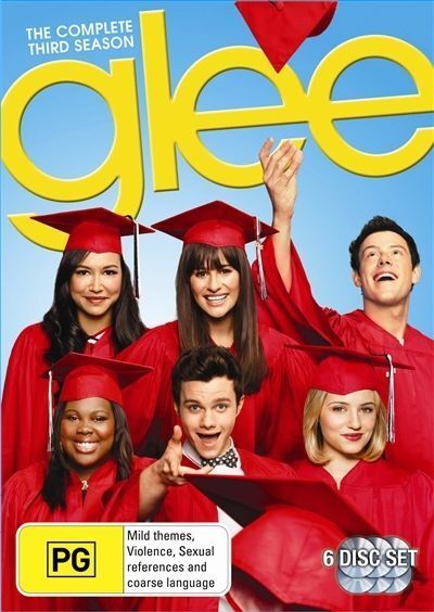 Glee - Season 3 (DVD,6 Disc Set) NEW+SEALED 