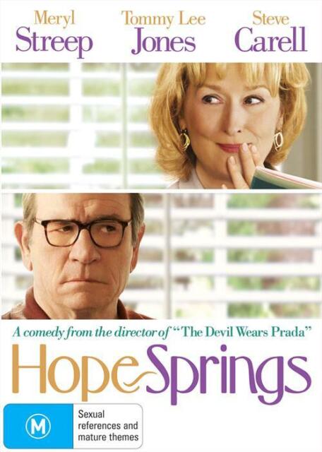 Hope Springs DVD Meryl Streep, Tommy Lee Jones (PAL, 2012) Region 4 - NEW+SEALED