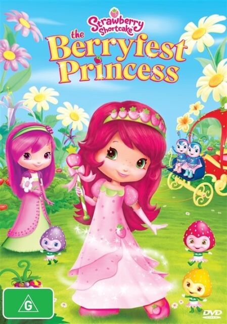 Strawberry Shortcake - The Berryfest Princess - Region 4 (DVD,2010) NEW+SEALED  