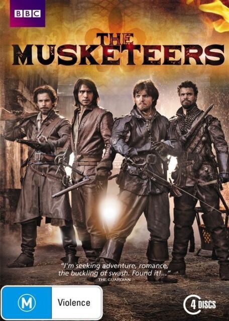 The Musketeers - Season 1 (DVD,4 Disc Set, 2014) NEW+SEALED 