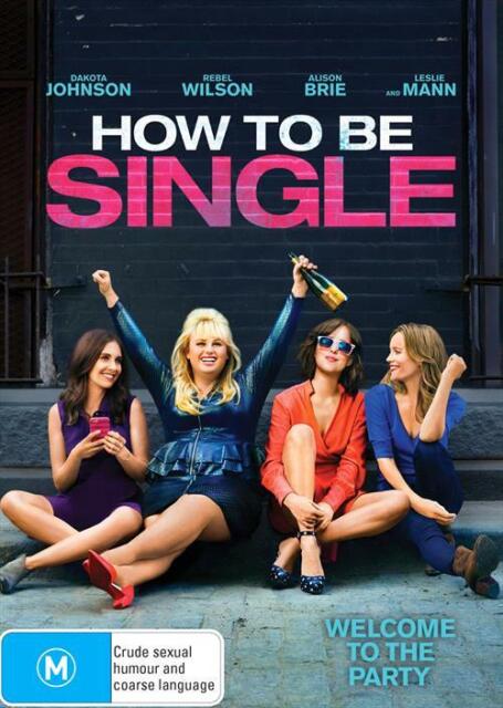 How To Be Single (DVD, 2016) Region 4 - NEW+SEALED 