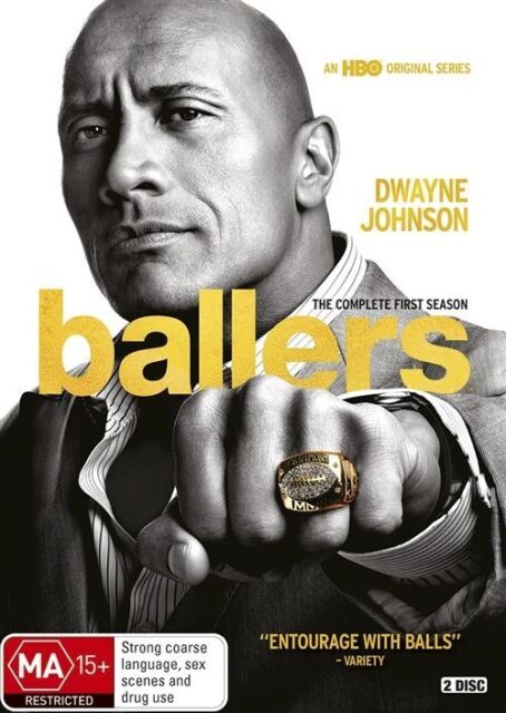 BALLERS : Season 1 : (DVD,2016) Dwayne Johnson NEW+SEALED