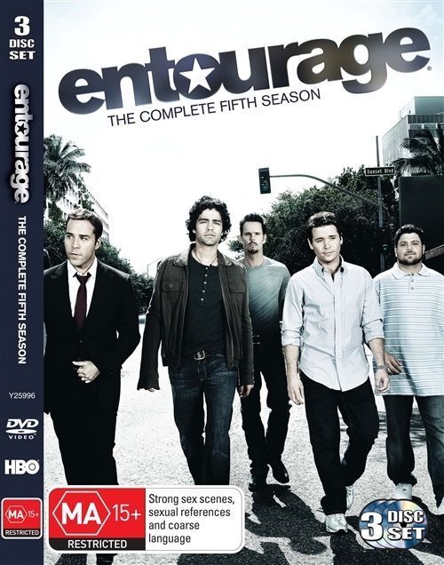 Entourage : The Complete Fifth Season : (3 Disc Set, DVD) Region 4 - NEW+SEALED