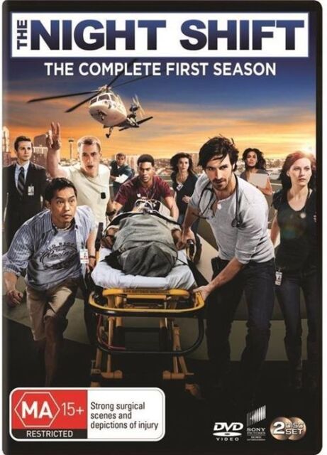 The Night Shift : Season 1 (DVD, 2015, 2-Disc Set) Region 4 - NEW+SEALED 