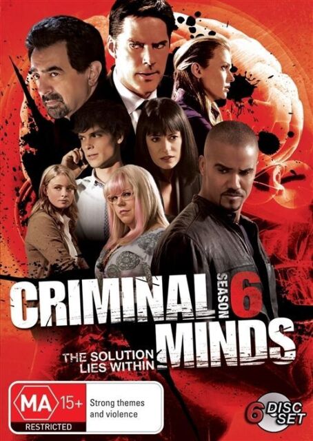 Criminal Minds : Season 6 (DVD, 2011, 6-Disc Set) NEW+SEALED 