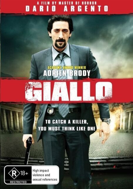 Giallo (DVD,2011)  Adrien Brody / Elsa Pataky - NEW+SEALED 