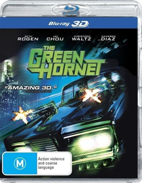 The Green Hornet (Blu-ray 3D) NEW+SEALED 