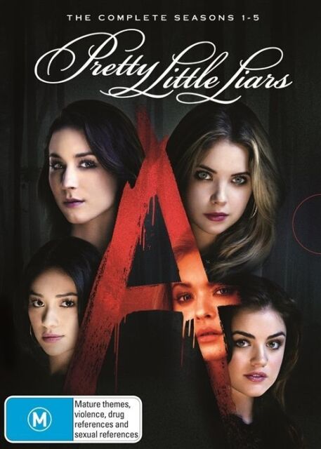 Pretty Little Liars : Season 1,2,3,4,5 (DVD) Region 4 - NEW+SEALED 