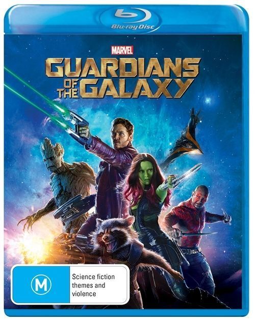 Guardians Of The Galaxy (Blu-ray, 2014) Region A,B,C - NEW+SEALED