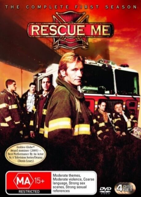 Rescue Me : Season 1 (DVD, 4 Disc Set)  REGION 4 Australia - NEW+SEALED 