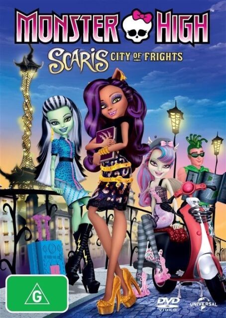 MONSTER HIGH Scaris City Of Frights (DVD,2013) NEW+SEALED 