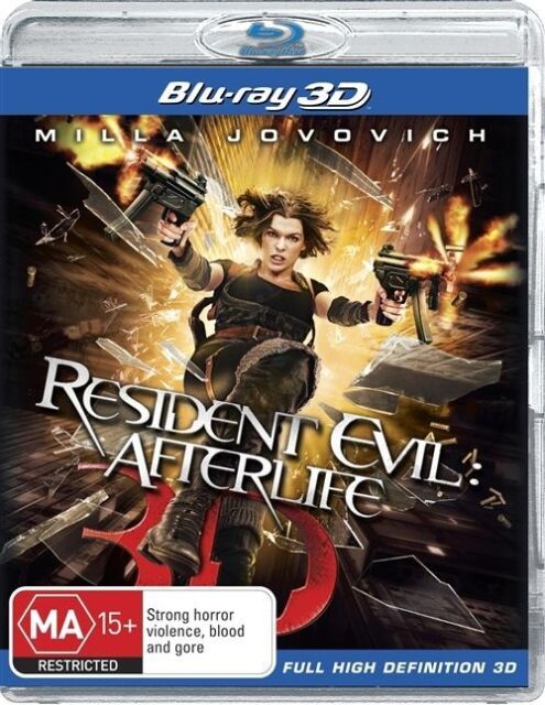 Resident Evil - Afterlife 3D (Blu-ray 3D,2011) NEW+SEALED 