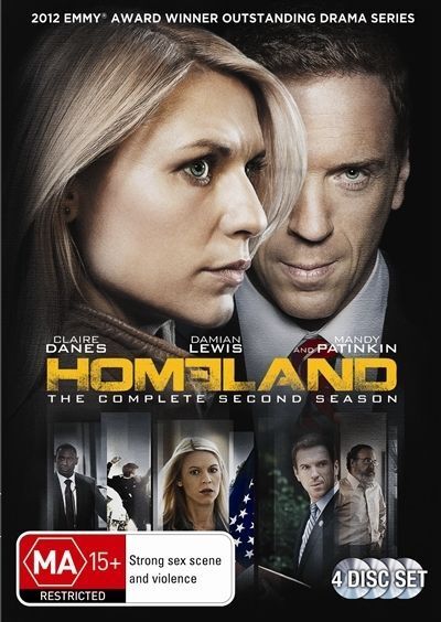 Homeland : Season 2 (4 DVD Set) Region 4  NEW+SEALED