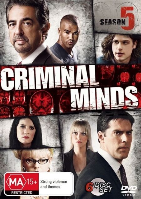 Criminal Minds - Season 5 (DVD, 6 Disc Set) Region 4 - NEW+SEALED 