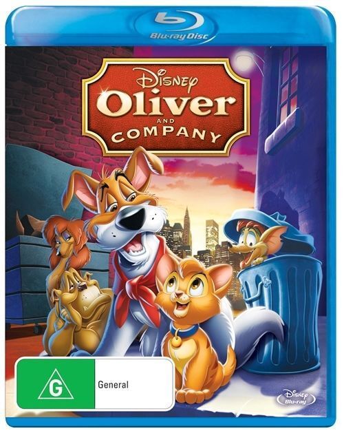 Oliver and Company (Blu-ray,1988) Region B - NEW+SEALED 