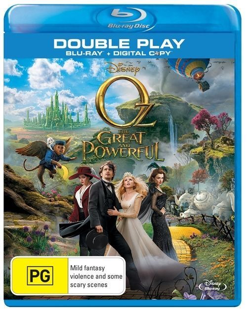 Oz The Great And Powerful (Blu-ray+ Digital Copy, 2013, 2-Disc Set) NEW+SEALED 