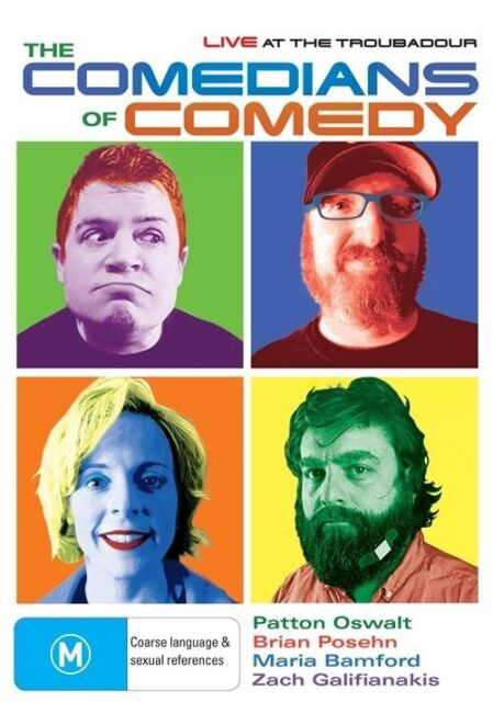 Comedians of Comedy -Live at the Troubadour (DVD, 2009) Region 4 - NEW+SEALED 