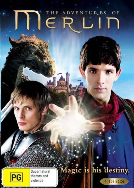 The ADVENTURES OF MERLIN Season 1 : (DVD, 4 Disc Set) NEW+SEALED 