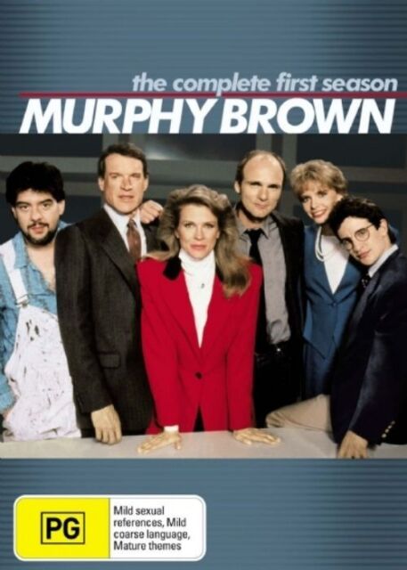 Murphy Brown : Season 1 (DVD, 2005, 4-Disc Set) - Region 4 - NEW+SEALED 