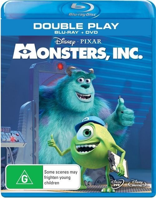 MONSTERS, INC. (Blu-Ray + DVD) Double Play - NEW+SEALED