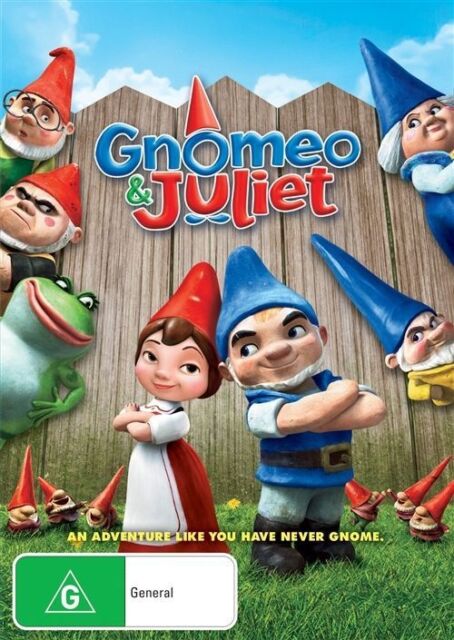 Gnomeo & Juliet (DVD, 2011) Region 4 - NEW+SEALED 