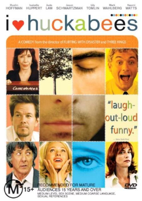 I Love Huckabees - Dustin Hoffman,Mark Wahlberg, Noami Watts (DVD,  NEW+SEALED 